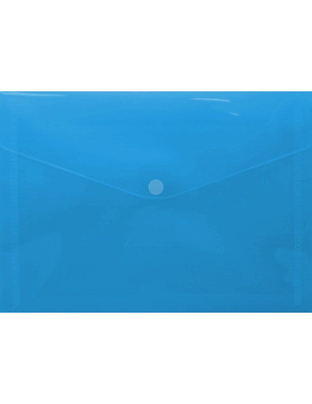 SOBRE PORTADOCUMENTOS CON VELCRO A4 AZUL POLIPROPILENO INGRAF 332731