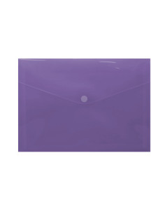 SOBRE PORTADOCUMENTOS CON VELCRO A4 MORADO POLIPROPILENO...