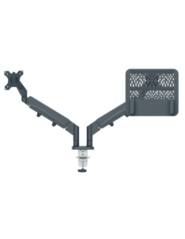 BRAZO DUAL PARA MONITOR Y PORTÁTIL ERGO...
