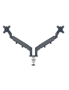 BRAZO PARA MONITOR DUAL ERGO SPACESAVING COLOR GRIS...