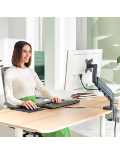 BRAZO PARA UN MONITOR ERGO SPACESAVING COLOR GRIS OSCURO... 2