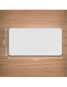 ALFOMBRILLA DE SOBREMESA RECICLADA DE PIEL 70 X 36 CM... 2