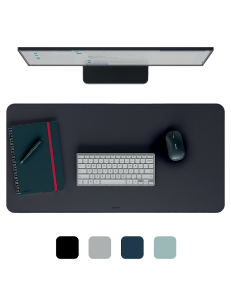 ALFOMBRILLA DE SOBREMESA 80 X 40 CM COLOR NEGRO LEITZ 53820095