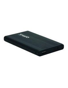 TOOQ CAJA EXTERNA HD TQE-2510B NEGRA 2.5" SATA ALUMINIO...