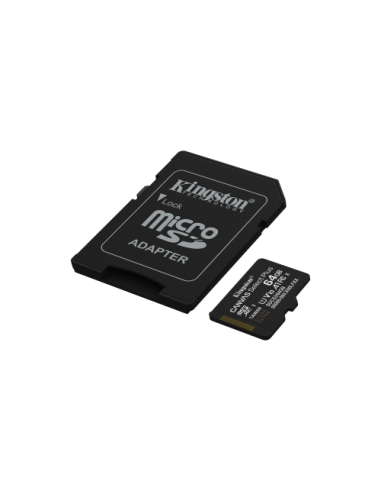 KINGSTON 64GB microSDXC Canvas Select Plus Gen3...