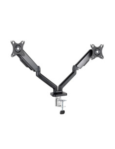 TOOQ SOPORTE MESA PANT. GIRA INCLI 2 BRAZOS 17-32 NEGRO