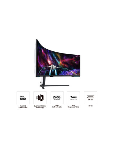 SAMSUNG MONITOR GAMING ODYSSEY NEO G9 57” DUAL...