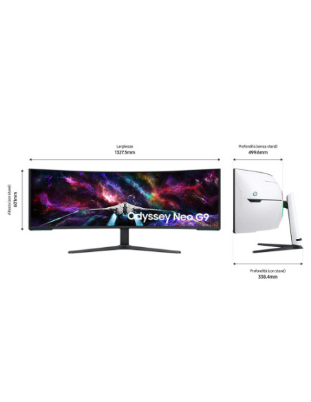 SAMSUNG MONITOR GAMING ODYSSEY NEO G9 57” DUAL UHD (LS57CG952NUXEN)