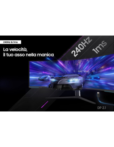 SAMSUNG MONITOR GAMING ODYSSEY NEO G9 57” DUAL...