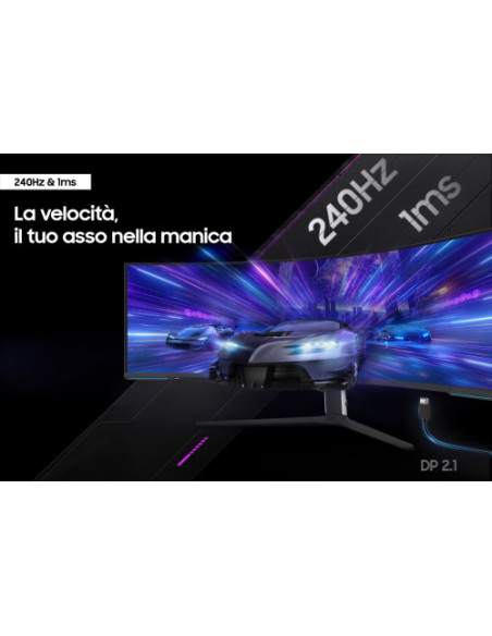 SAMSUNG MONITOR GAMING ODYSSEY NEO G9 57” DUAL UHD (LS57CG952NUXEN)