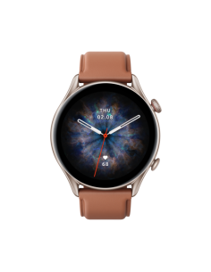 (D) AMAZFIT GTR 3 PRO BROWN LEATHER