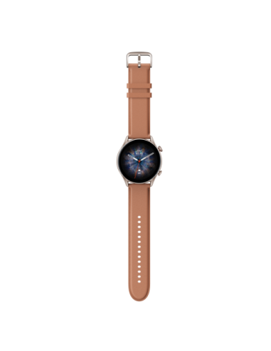 (D) AMAZFIT GTR 3 PRO BROWN LEATHER