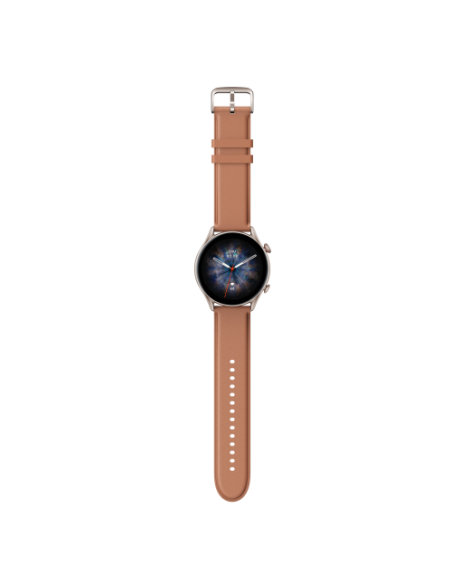 (D) AMAZFIT GTR 3 PRO BROWN LEATHER