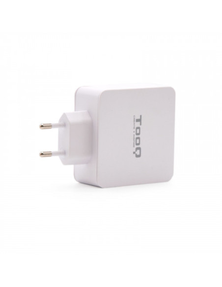 TOOQ CARGADOR DE PARED 1 X USB-C POWER DELIVERY + 1 X USB -A QUICK CHARGE 3.0. BLANCO (TQWC-2SC03WT)