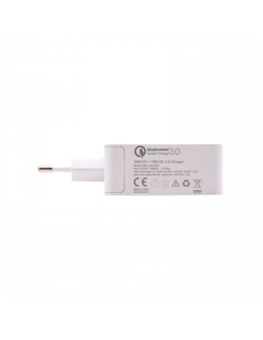 TOOQ CARGADOR DE PARED 1 X USB-C POWER DELIVERY...