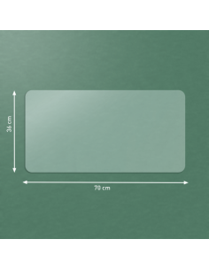 ALFOMBRILLA DE SOBREMESA 70 X 36 CM, TRANSPARENTE LEITZ... 2