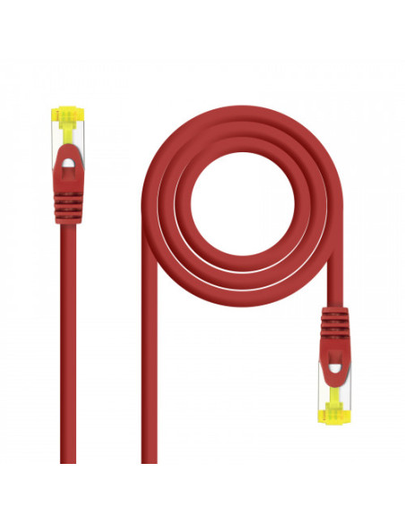 NANOCABLE CABLE RED LATIGUILLO RJ45 LSZH CAT.6A SFTP AWG26, ROJO, 2.0 M (10.20.1902-R)