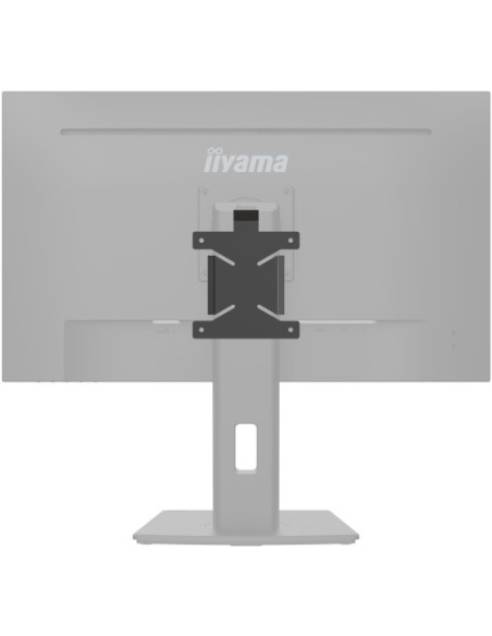 (ULTIMAS UNIDADES)IIYAMA BLACK VESA MOUNT BRACKET FOR SFF (SMALL FORM FACTOR) PC/MEDIA PLAYER, FITS FOR 2023 WIDE SHAPE NECK (MD
