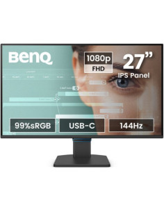 MONITOR BENQ GW2790C (9H.LNPLB.QBE) 27” 1080P FHD 144HZ...