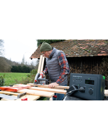 SCHNEIDER OFFGRID PORTABLE POWER STATION 730, 738WH LITHIUM-ION, 2 SCHUKO, SINEWAVE