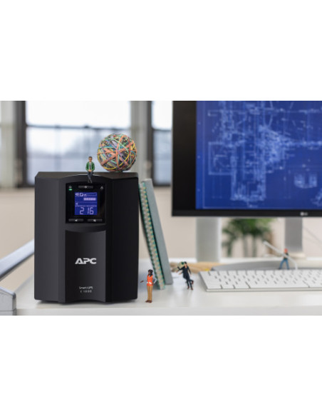 SAI APC SMART-UPS C 1000VA LCD 230V WITH SMARTCONNECT