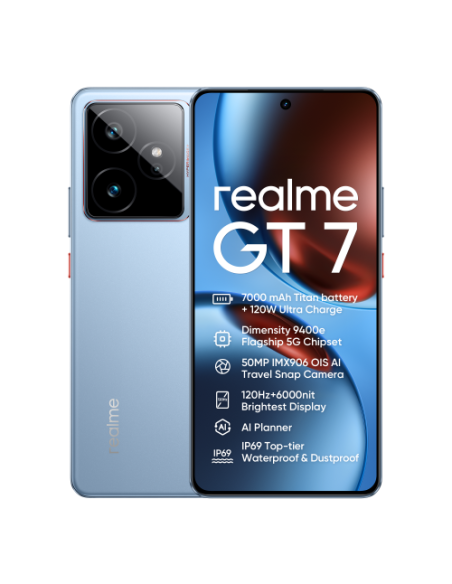 REALME GT 7 512GB 12GB ICESENSE BLUE INT+NFC RMX5061 EU