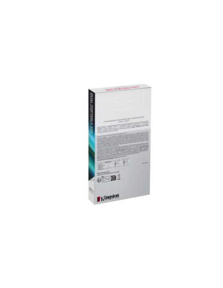 KINGSTON 1TB DUAL USB-A/C PORTABLE UP TO 1050MB/S USB 3.2 GEN 2