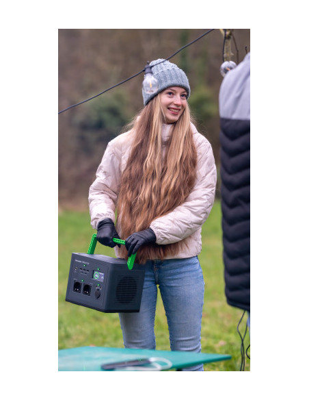 SCHNEIDER OFFGRID PORTABLE POWER STATION 500, 517 WH LITHIUM-ION, 2 SCHUKO, SINEWAVE