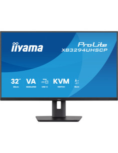 MONITOR IIYAMA, 32 PULGADAS, VA 4K BASE USB-C (95W),... 2