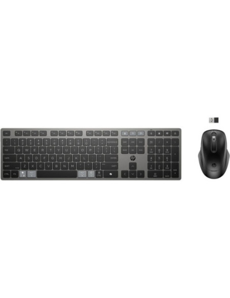 COMBO HP 725 TECLADO + RATON RECARGABLES MULTIDISPOSITIVO INALAMBRICOS