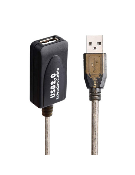 EWENT USB 2.0 SIGNAL BOOSTER CABLE 25 METROS