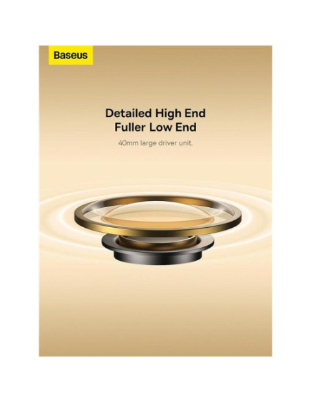 BASEUS BOWIE D05 WIRELESS HEADPHONES CLUSTER BLACK