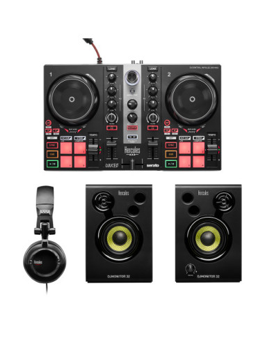 HERCULES CONSOLA DJ LEARNING KIT MK2