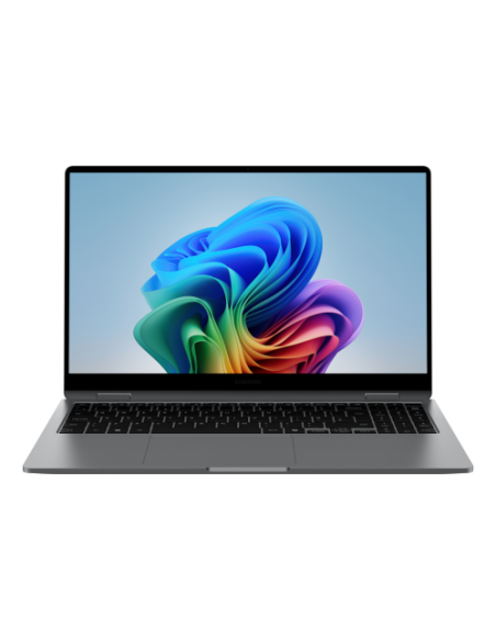 SAMSUNG PORTATIL GALAXY BOOK5 360 15.6" FHD AMOLED, INTEL® CORE ULTRA 5 PROCESSOR 226V, 16GB RAM, 512GB NVME SSD, GRAFICOS INTEL