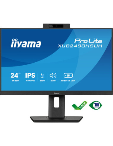 MONITOR IIYAMA 24" XUB2490HSUH-B2, FHD, 75HZ,...