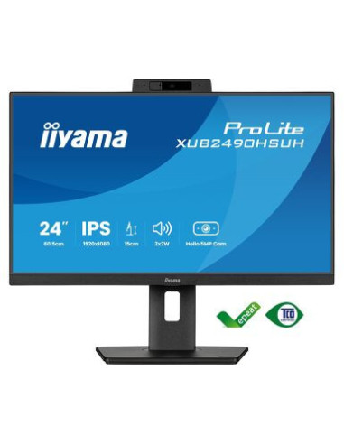 MONITOR IIYAMA 24" XUB2490HSUH-B2, FHD, 75HZ,...