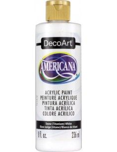 ACRILICO AMERICANA 237CC BLANCO NIEVE Nº1