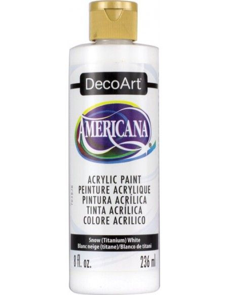 ACRILICO AMERICANA 237CC BLANCO NIEVE Nº1