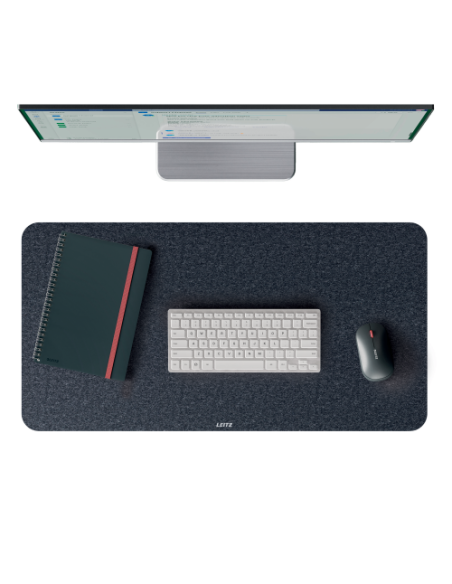 ALFOMBRILLA DE SOBREMESA DE FIELTRO 70 X 36 CM, GRIS LEITZ 53830089