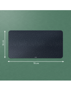 ALFOMBRILLA DE SOBREMESA DE FIELTRO 70 X 36 CM, GRIS... 2