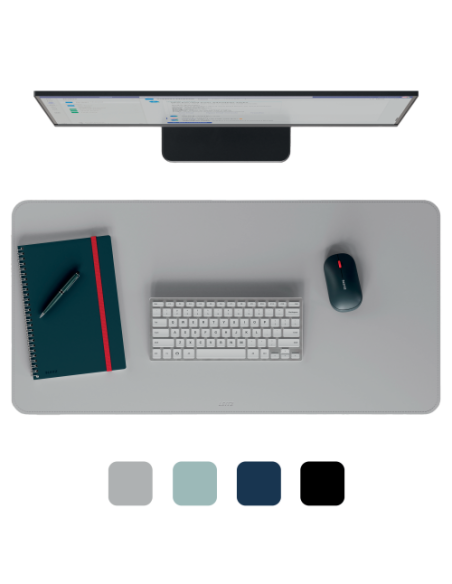 ALFOMBRILLA DE SOBREMESA 80 X 40 CM, GRIS CLARO LEITZ 53820085