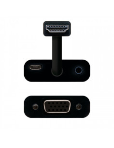 NANOCABLE CONVERSOR HDMI A SVGA+AUDIO, HDMI/M-SVGA/H+JACK... 2