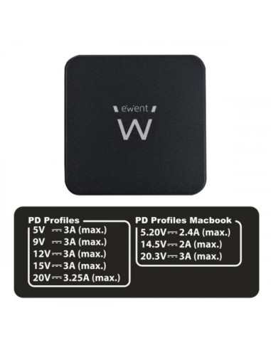 (ABM)EWENT USB TYPE-C NOTEBOOK CHARGER WITH...