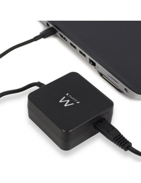 (ABM)EWENT USB TYPE-C NOTEBOOK CHARGER WITH POWER DELIVERY PROFILES 65W
