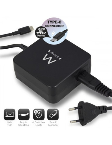 (ABM)EWENT USB TYPE-C NOTEBOOK CHARGER WITH...