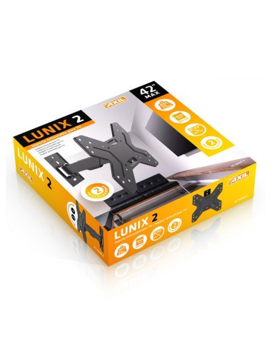 SOPORTE  ORIENTABLE / 2 ARTICULACIÓN  17"-42"...