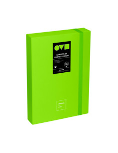 CAJA DE PROYECTOS 5CM EN POLYFOAM UNEQUAL MINIMAL VERDE...