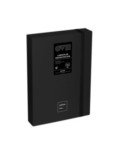 CAJA DE PROYECTOS 5CM EN POLYFOAM UNEQUAL MINIMAL NEGRO...