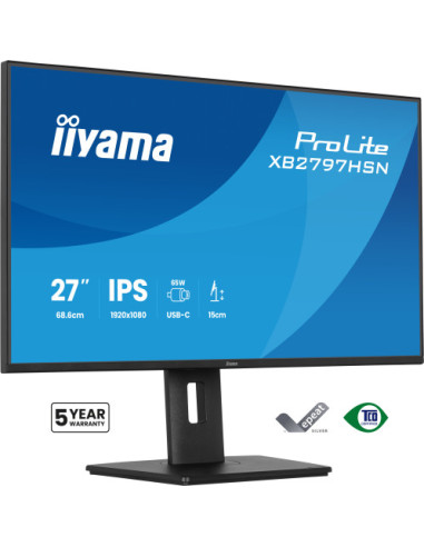MONITOR IIYAMA, 27", IPS, 4-SIDE SLIM BEZEL...