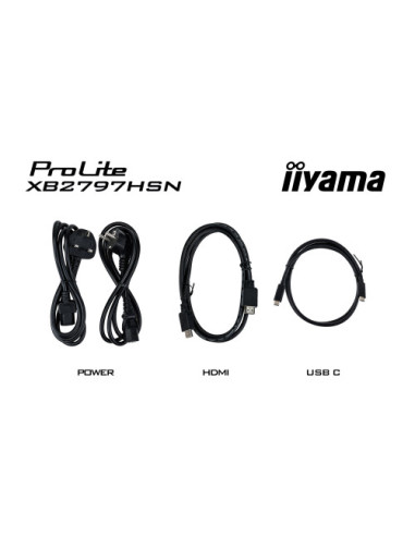 MONITOR IIYAMA, 27", IPS, 4-SIDE SLIM BEZEL...